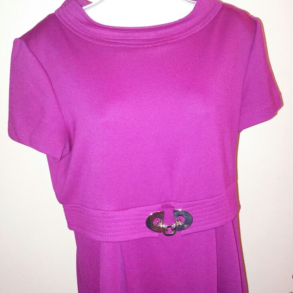 Dress Barn Fuchsia Dress